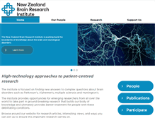 Tablet Screenshot of nzbri.org